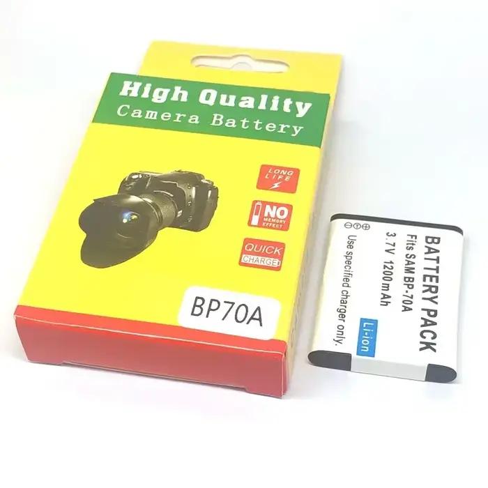 Chargeur BP-70A pour téléphones Samsung AQ100 ES70 ES80 ES90 PL90 PL100 PL101 PL120 PL170 PL200 PL201 SL50 SL600 SL605 SL630 recharge rapide design moderne