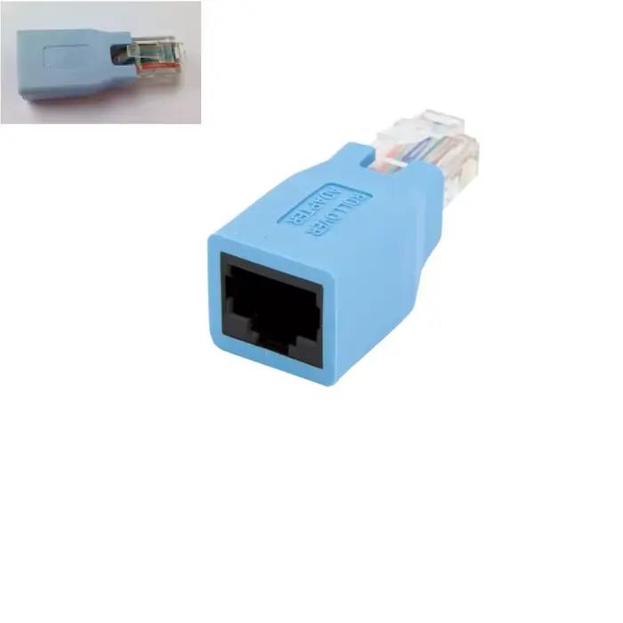 Connecteur Ethernet réseau RJ45 mâle à femelle