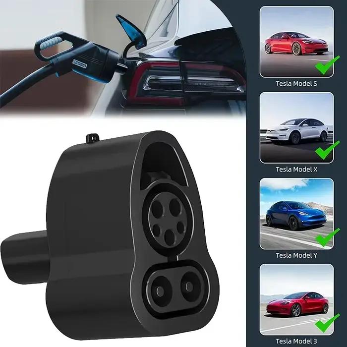 Pour Tesla modèle 3/X/Y/S EV chargeur adaptateur cc CCS1