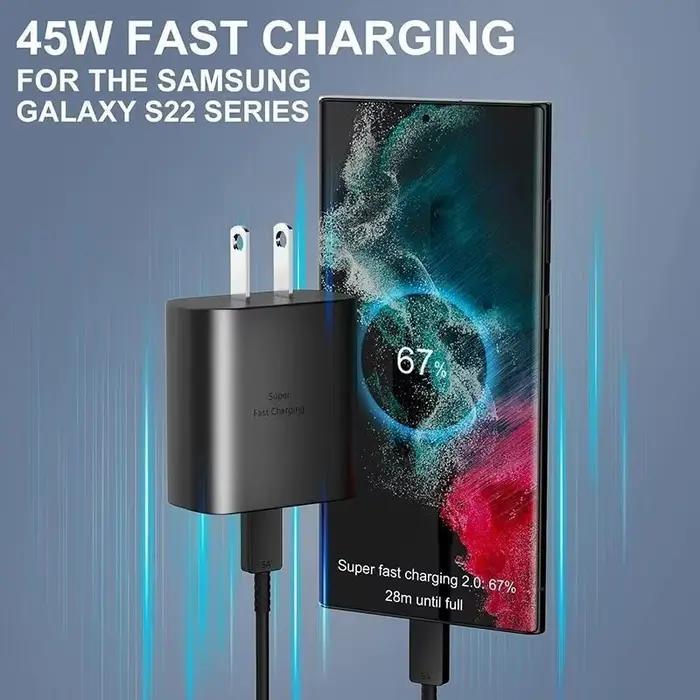 Câble de Charge rapide double USB C 5A PD 45W