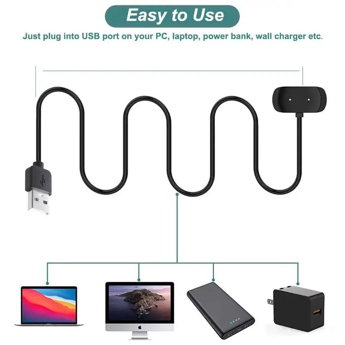 Chargeur 60CM pour Amazfit GTR 2/GTR 2e câble de chargement USB