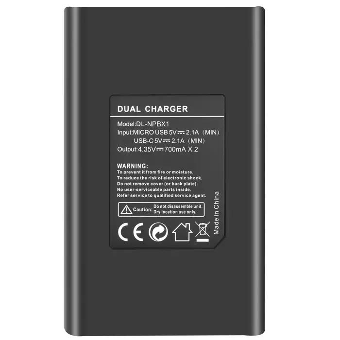 Pour Sony NP-BX1 distillé BbronchNPBbronchLCD touristes Chargeur