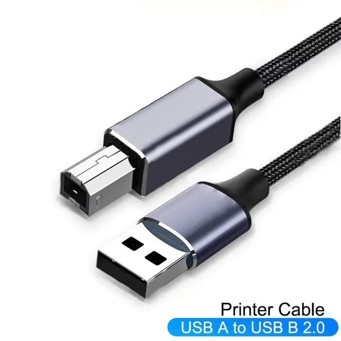 Câble d'imprimante USB A vers USB B 2.0 1m/2m/3m
