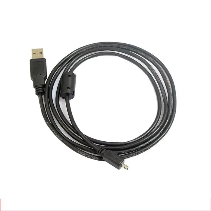 Câble de données USB UC-E6(8 broches) pour Nikon COOLPIX P310 P510 J1 V1 S100 AW100 S1200pj S6200 S8200 P7100 L24 L120 S3100 S4100 S9100