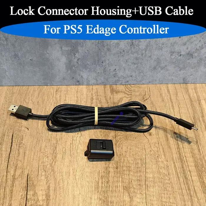 Connecteur de verrouillage 2-en-1 durable avec câble USB de 2