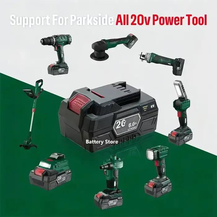 Batterie lithium-ion 20V Parkside PAP 20 A1 B1 pour outils électriques haute performance et longue autonomie occasions bricolage construction rénovation