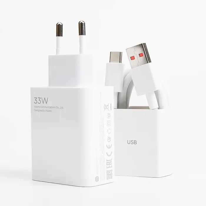 Xiaomi – chargeur d'origine 33W