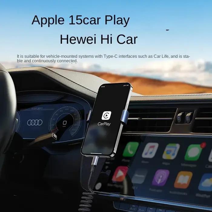 Câble USB Type C UGREEN en spirale pour voiture