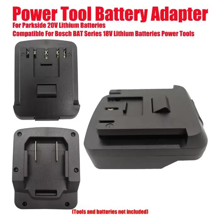 Adaptateur de batterie pour outils électriques Parkside 20V Lithium