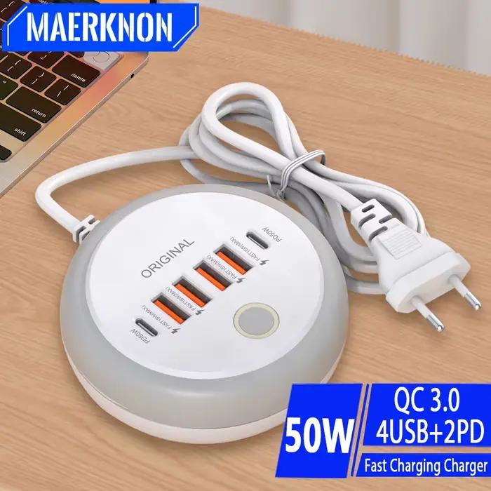 Chargeur mural multi-ports PD Type C