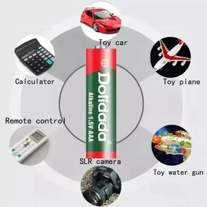 NOUVELLES piles alcalines rechargeables AA/AAA 8800mAh/9800mAh 1