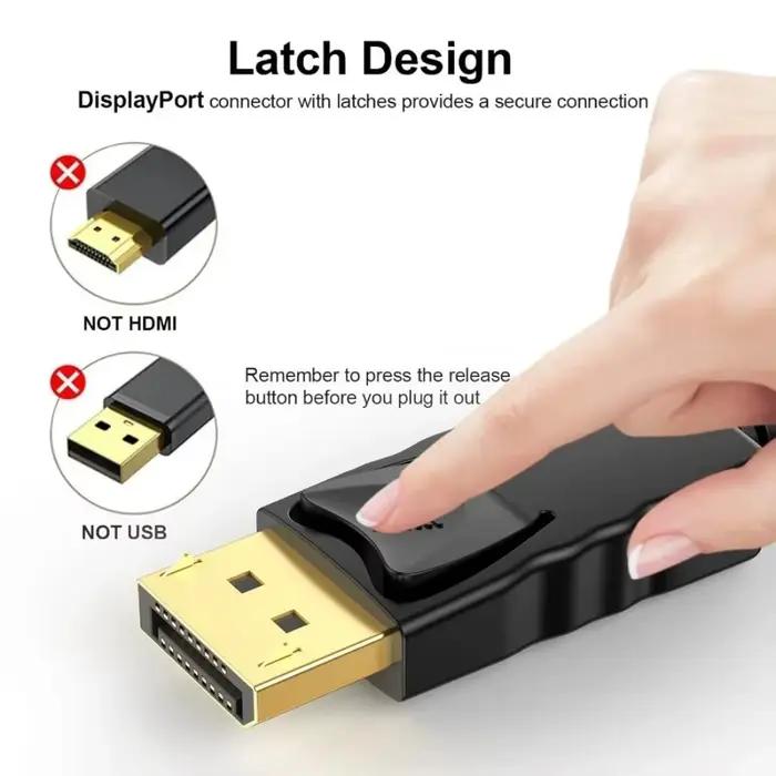 Câble DisplayPort vers VGA 1.8m