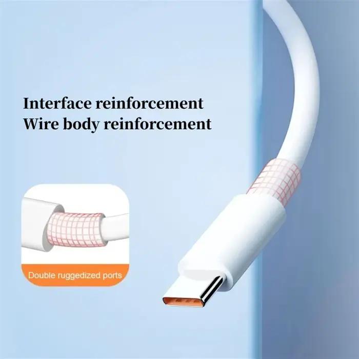 10A 120W Type C câble de Charge rapide chargeur de téléphone USB C cordon de données pour Huawei Mate 40 50 Honor