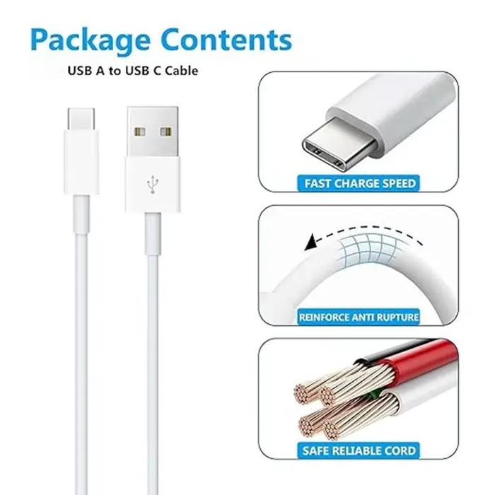 Câble de charge USB-A vers USB-C de 3 mètres
