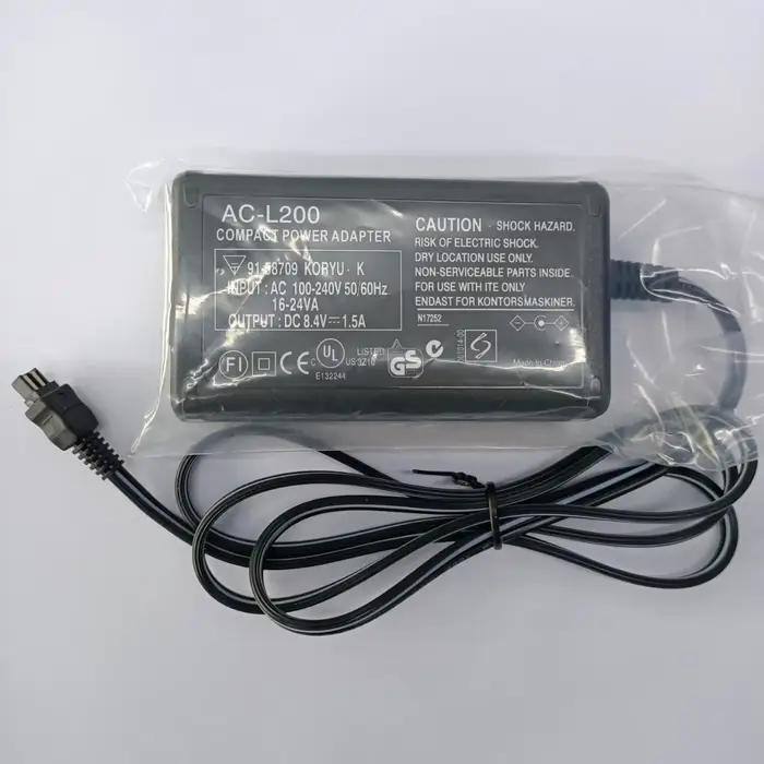 Chargeur adaptateur secteur AC-L200 pour Sony Handycam DCR-SX60