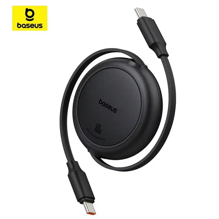 Baesus câble USB C rétractable 60W pour iPhone 15 Plus Pro Max