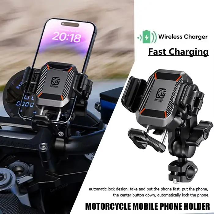 Support de téléphone antichoc pour moto