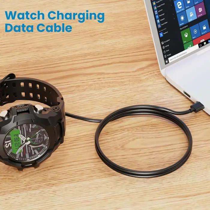 Câble de chargeur USB 1M Compatible pour Coros Pace 2/Coros