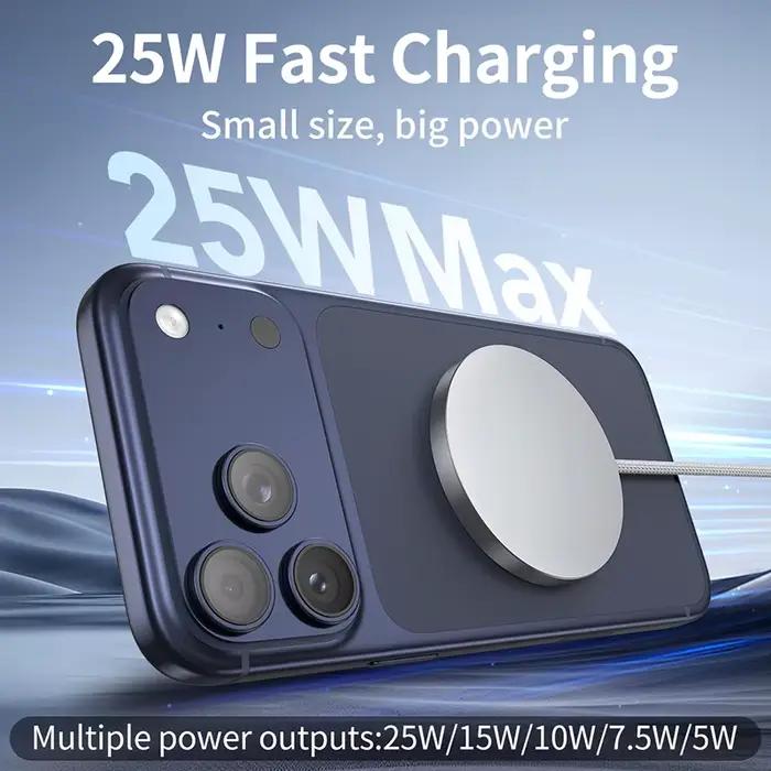 Chargeur sans fil magnétique Lenovo Qi 2 25W