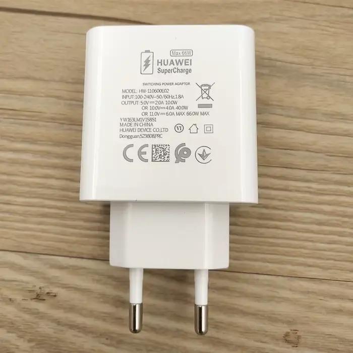 Chargeur rapide Huawei Nova 14 Lite 66W Supercharge