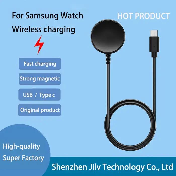 Chargeur sans fil pour montre Samsung Galaxy Watch 7 Ultra 6 5 Pro 5 4 3 Active 2 1 Gear Sport S3 station de recharge portable élégant pour femme occasions spéciales