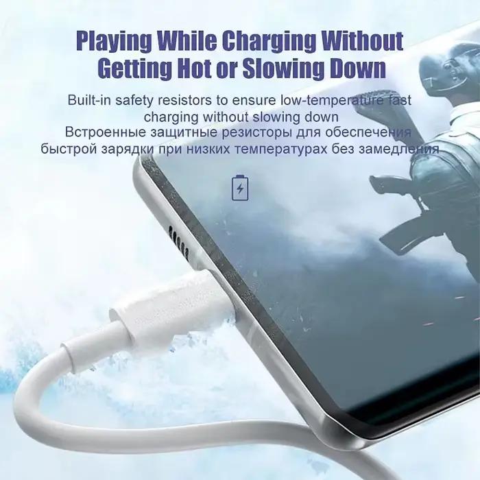 NNBILI 1-3 pièces 10A 100W Type C câble de charge Super rapide cordon de données pour Huawei OPPO vivo