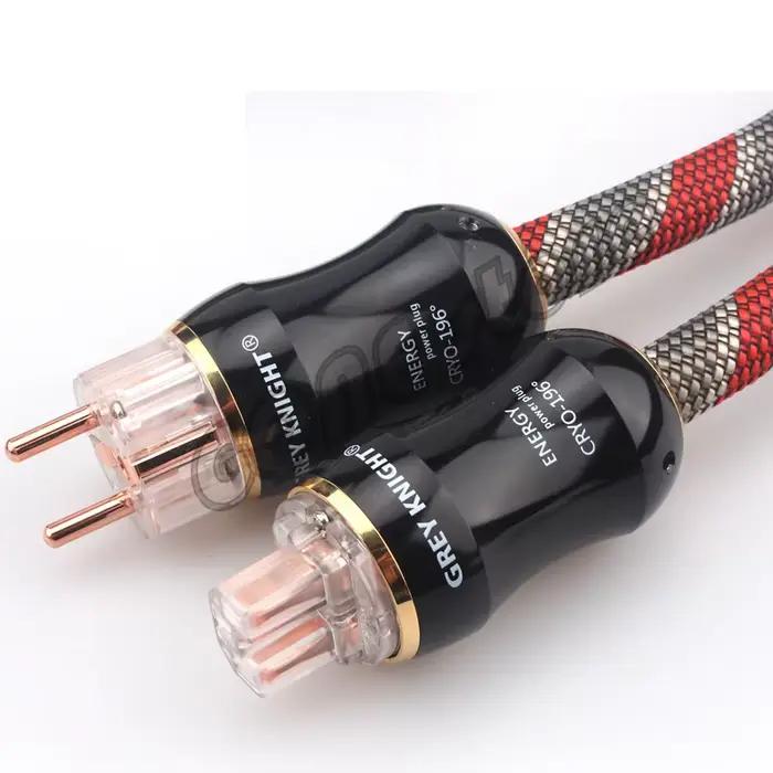 Câble d'alimentation Audio Hifi haut de gamme US/EU/AU