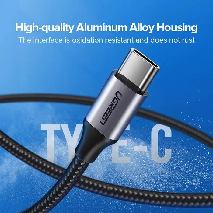 Câble USB-A à Type C pour iPhone 15 et autres smartphones modernes chargement rapide et synchronisation des données tresses métal et nylon disponibles en plusieurs longueurs et couleurs