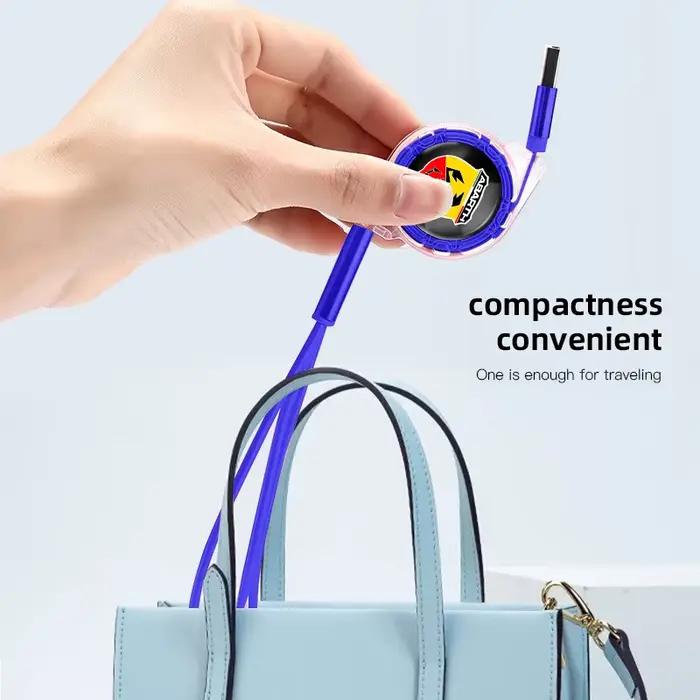 Câble de charge rapide 3 en 1 pour voiture