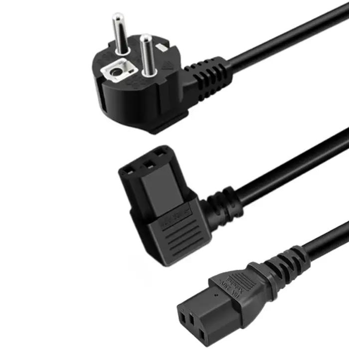 Cordon d'alimentation électrique ue 1.2/1.5/1.8/2/3/5m