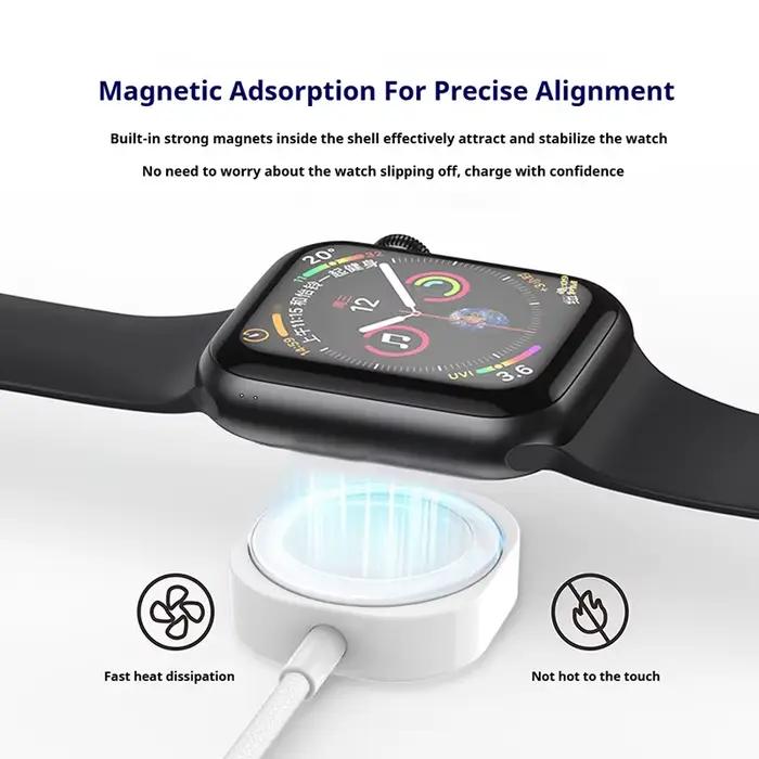 Chargeur magnétique sans fil pour Apple Watch série 9 8 7 2