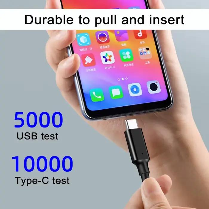 Câble USB-C Gen2 3.2, transmission rapide 10 Gbit/s