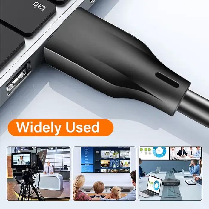Câble HDMI 2.1 pour TV ordinateur portable PS4 PS5 commutateur Ultra haute vitesse 8K 60HZ 4K 120HZ HD HDR HDCP 1M 2M 3M 5M 1 2 3 5 mètres de Long cordon