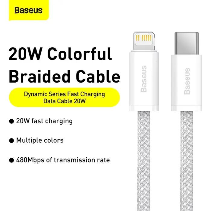 Câble Baseus USB C pour IPhone 14 13 12 11 pro Max Xs Plus 20W