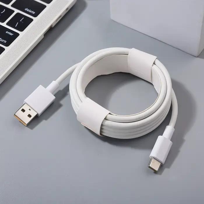 Câble Type C d'origine Realme 30W 33W 65W 80W 6.5A Super Dart Vooc pour la charge des Real Me 12 11 10 9 Pro 8i GT2 GT Neo 2 3 Find X7