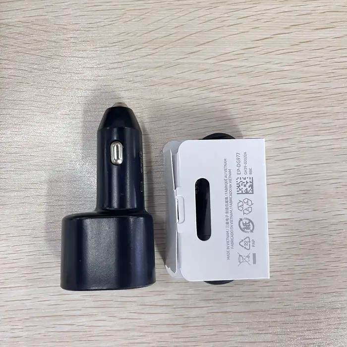 Chargeur de voiture d'origine Samsung 45W Type C USB PD Super Fast Charge pour Galaxy Z Fold 5 4 3 Flip 5 4 S23 S24 S25 Ultra S20 S22 S21