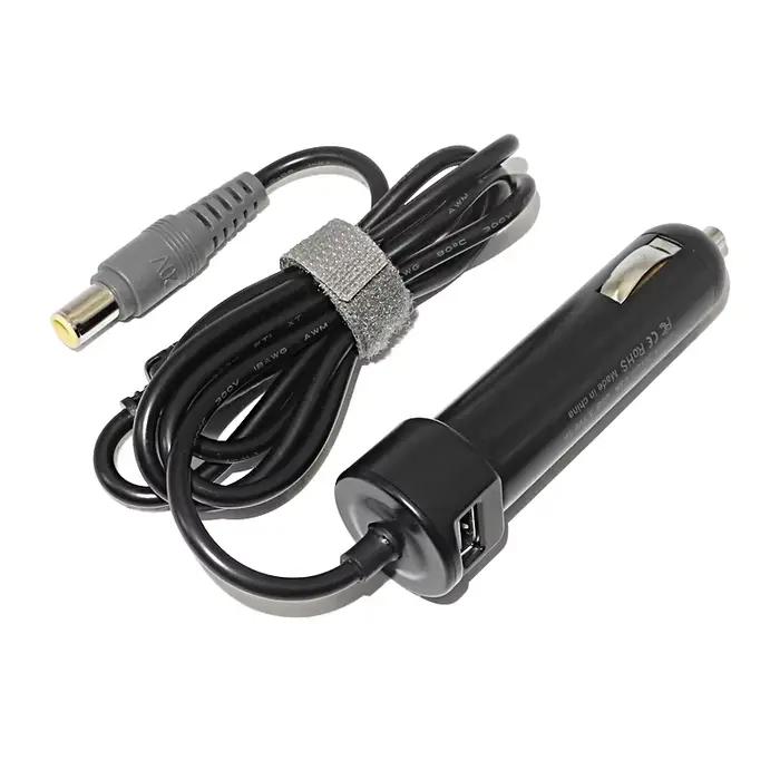 Chargeur de voiture pour ordinateur portable Lenovo