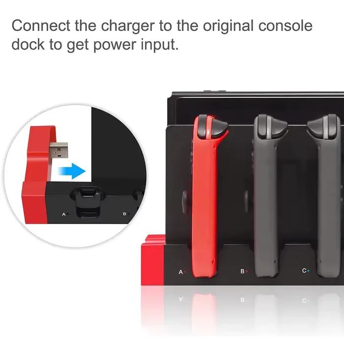 Chargeur de contrôleur Joy-Con pour Nintendo Switch