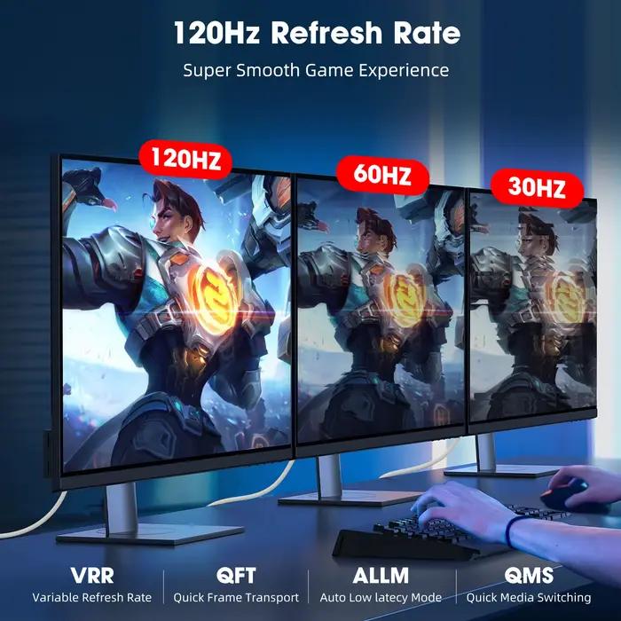 Câble HDMI 8K Blanc