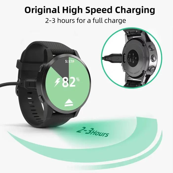 Câbles de charge USB Type C pour montres connectées Garmin Fenix 8