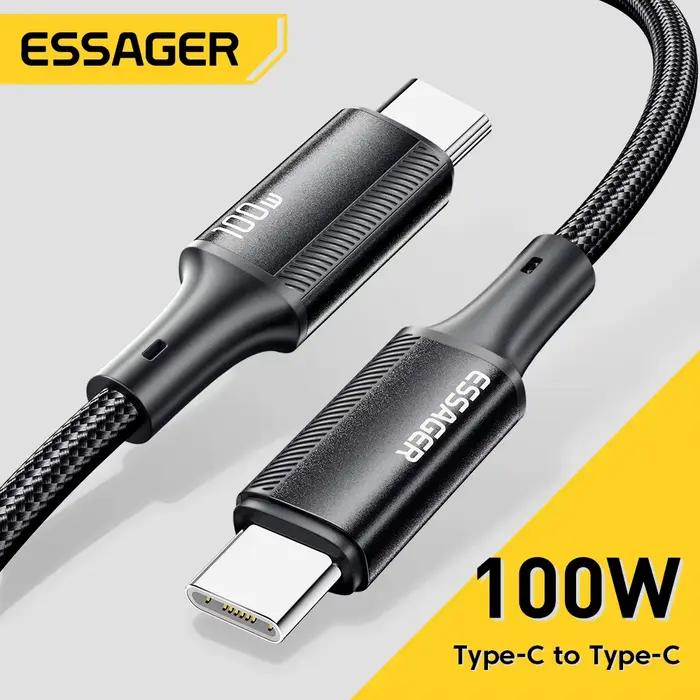 Essager PD 100W Type C à C câble USB type-c 5A