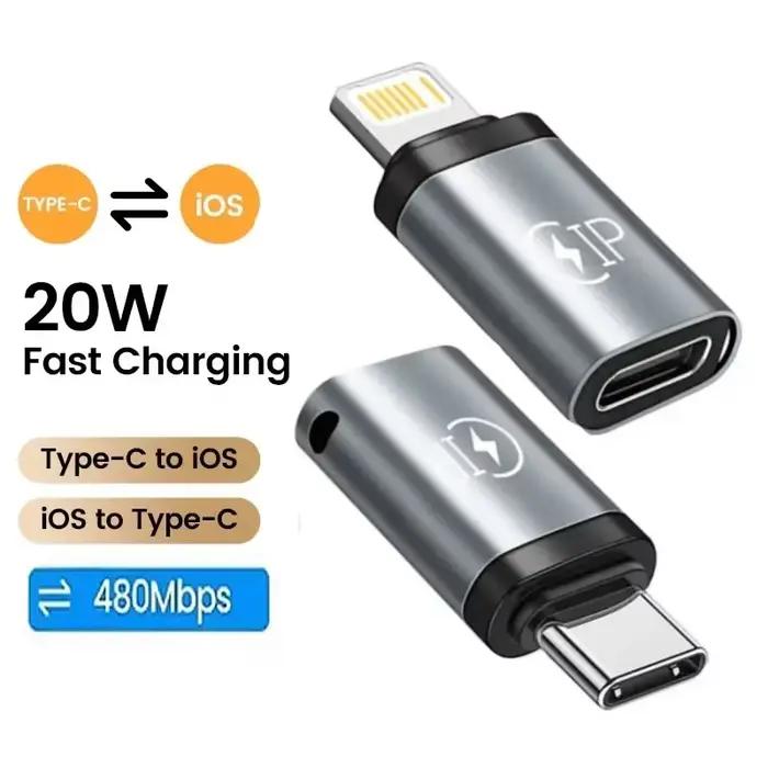 Adaptateur USB C USB Type C vers Lightning femelle