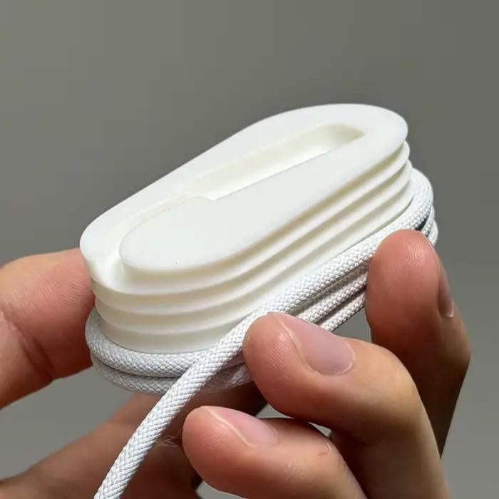 Organisateur de câbles tressés pour câble tressé USB-C vers