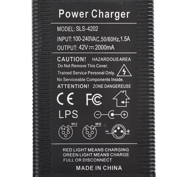 Adaptateur de chargeur d'alimentation 42V 2a pour Scooter électrique Xiaomi 4 Pro 4 Lite, pièces de chargeur de batterie pour Scooter