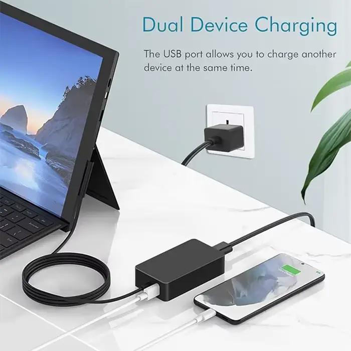 Chargeur pour ordinateur portable Surface Pro