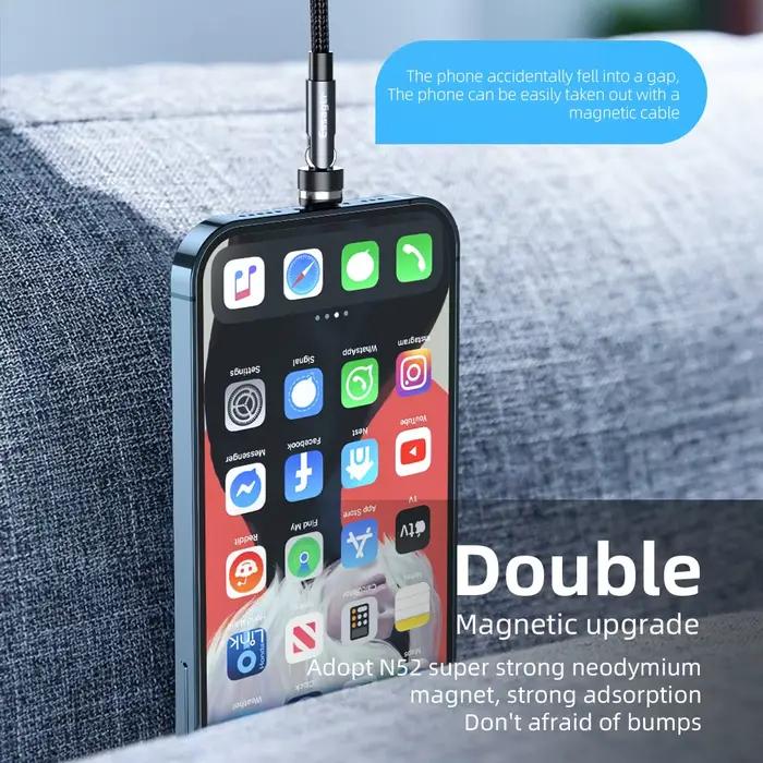 Essager-Câble USB Type-C magnétique pour recharge rapide et transfert de données