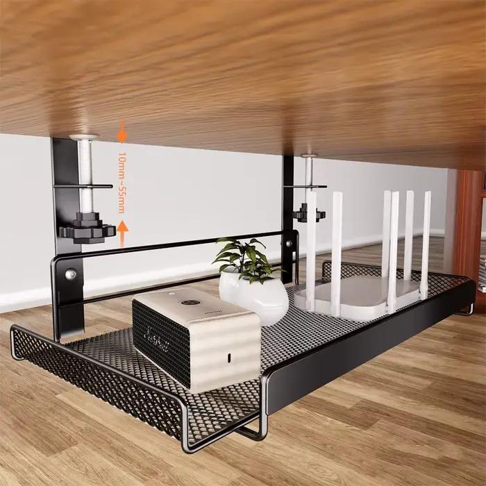 Support de rangement sous table
