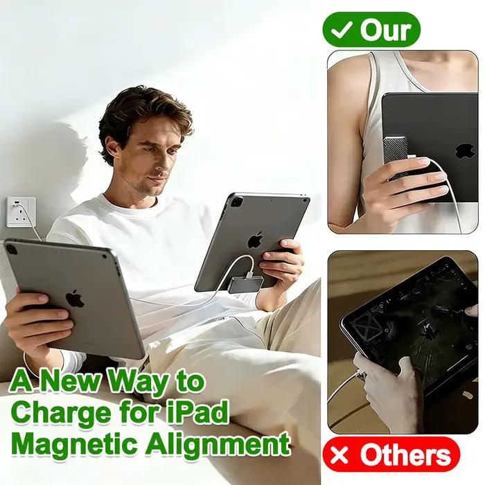 Chargeur magnétique sans fil pour iPad