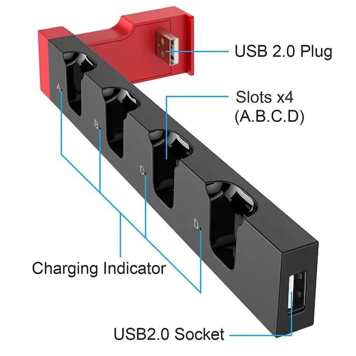 Chargeur de contrôleur Joy-Con pour Nintendo Switch