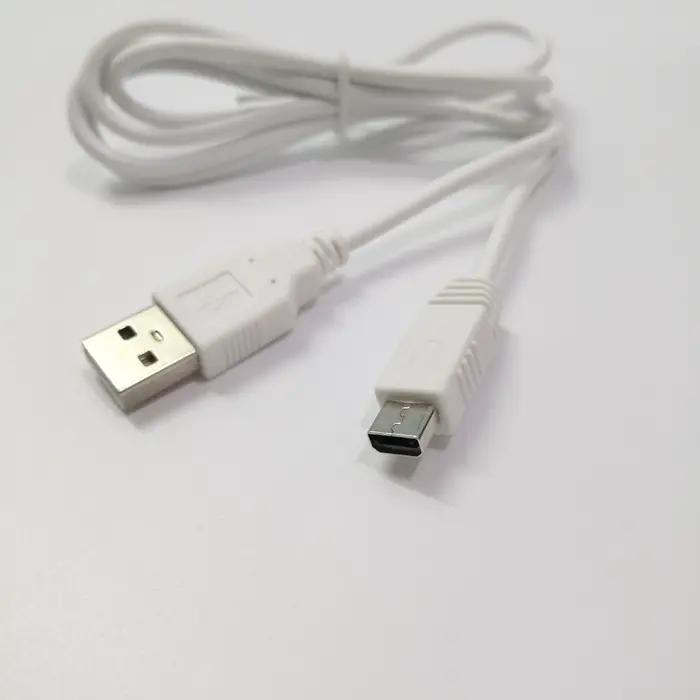 JCD 1m câble de chargement USB pour WII U contrôleur données chargeur cordon pour WIIU manette Console ligne d'alimentation